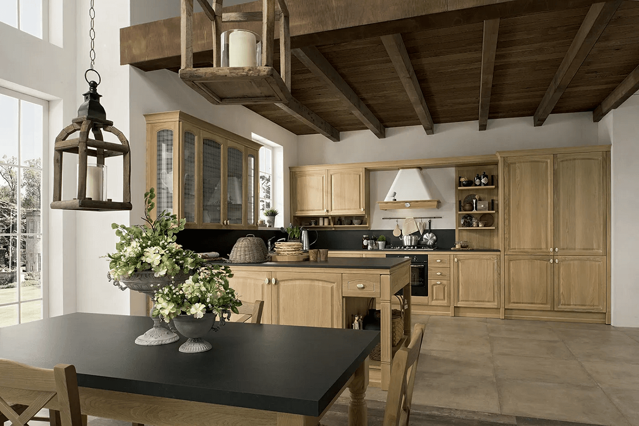 cucina in legno