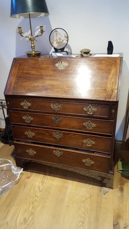 Bureau completely restored, repaired and repolish