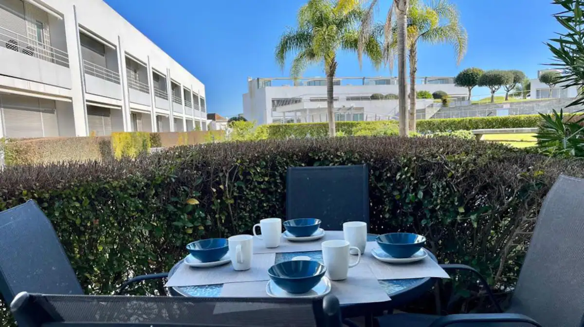 Garden balcony Tavira house