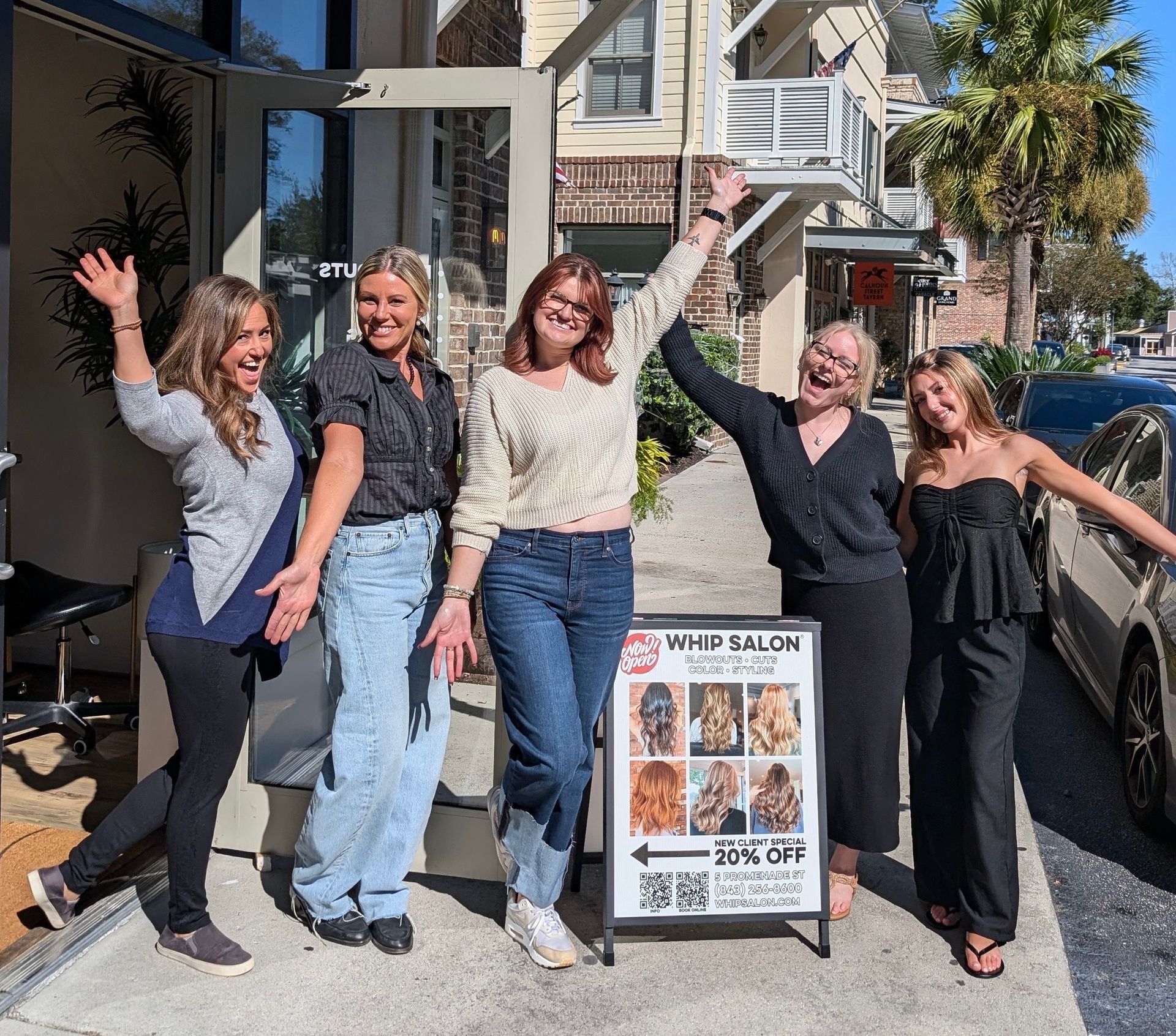 Whip Salon Westport Team