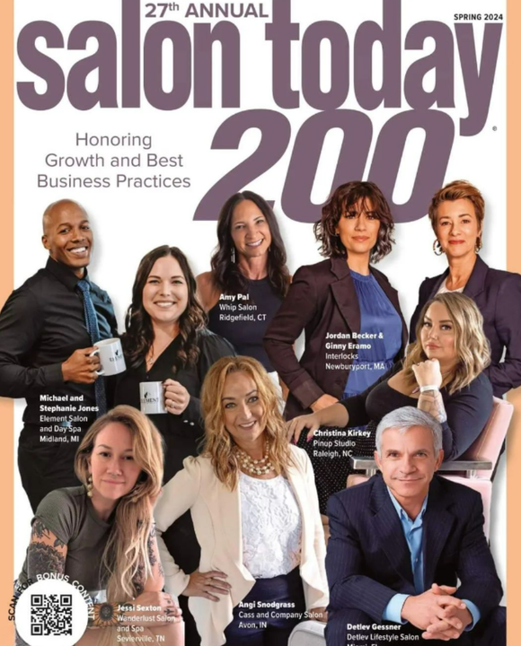 The cover of the 27th annual salon today magazine