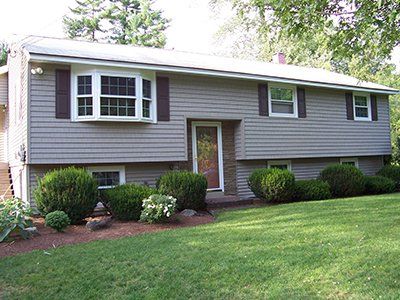 Siding Services — Gray House in Londonderry, NH