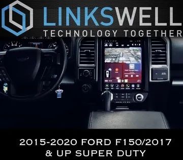 An ad for linkswell technology together for 2015-2020 ford f150 / 2017 and up super duty