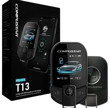 Compustar t13 is a car alarm that looks like a cell phone.