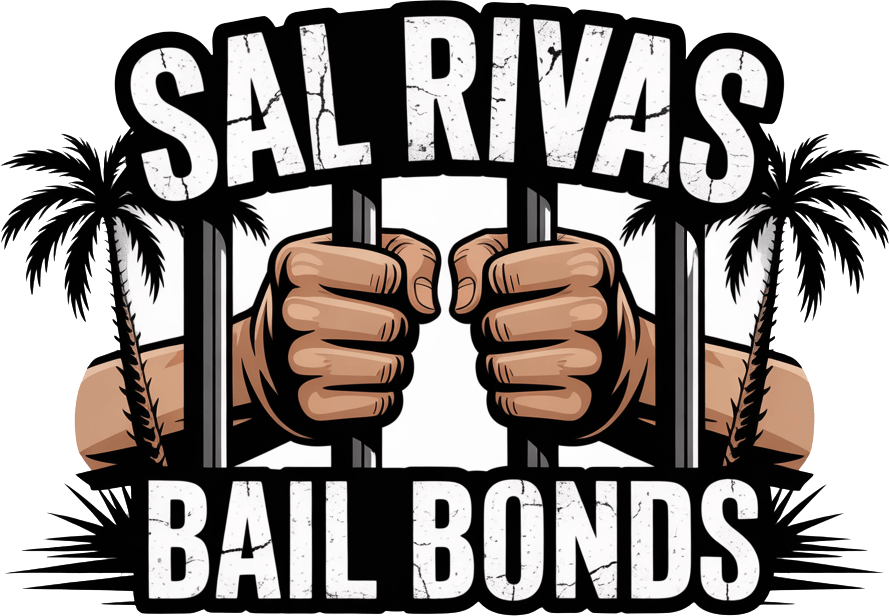 Miami Bail Bonds White Logo