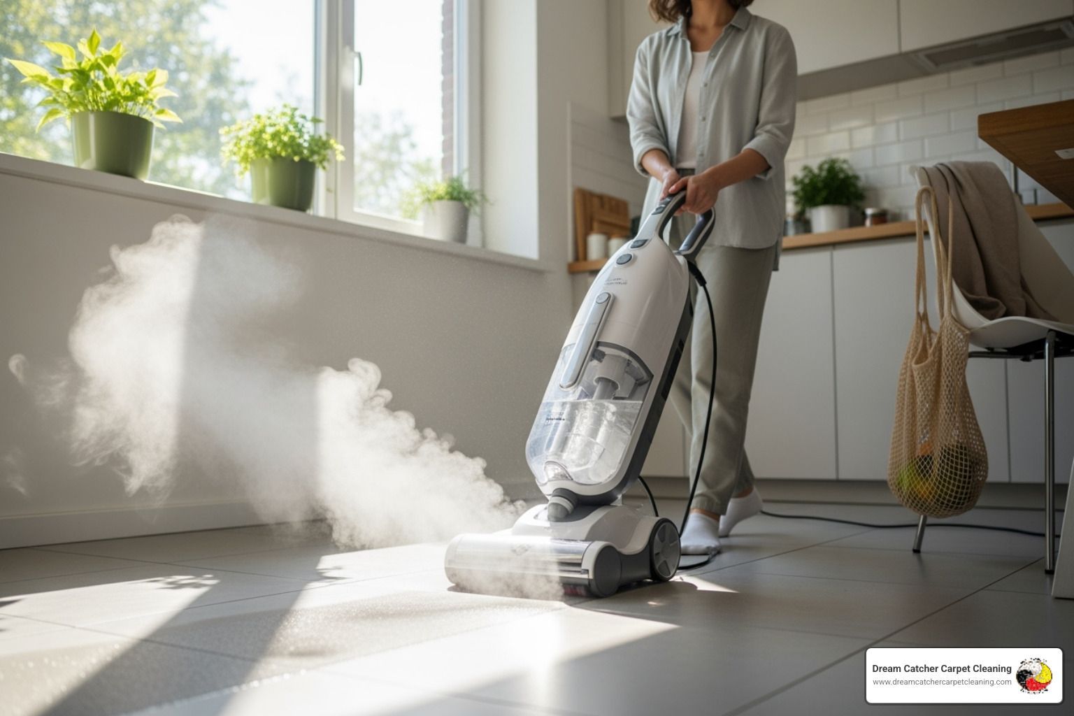 eco friendly steam cleaner - dream catcher carpet cleaning