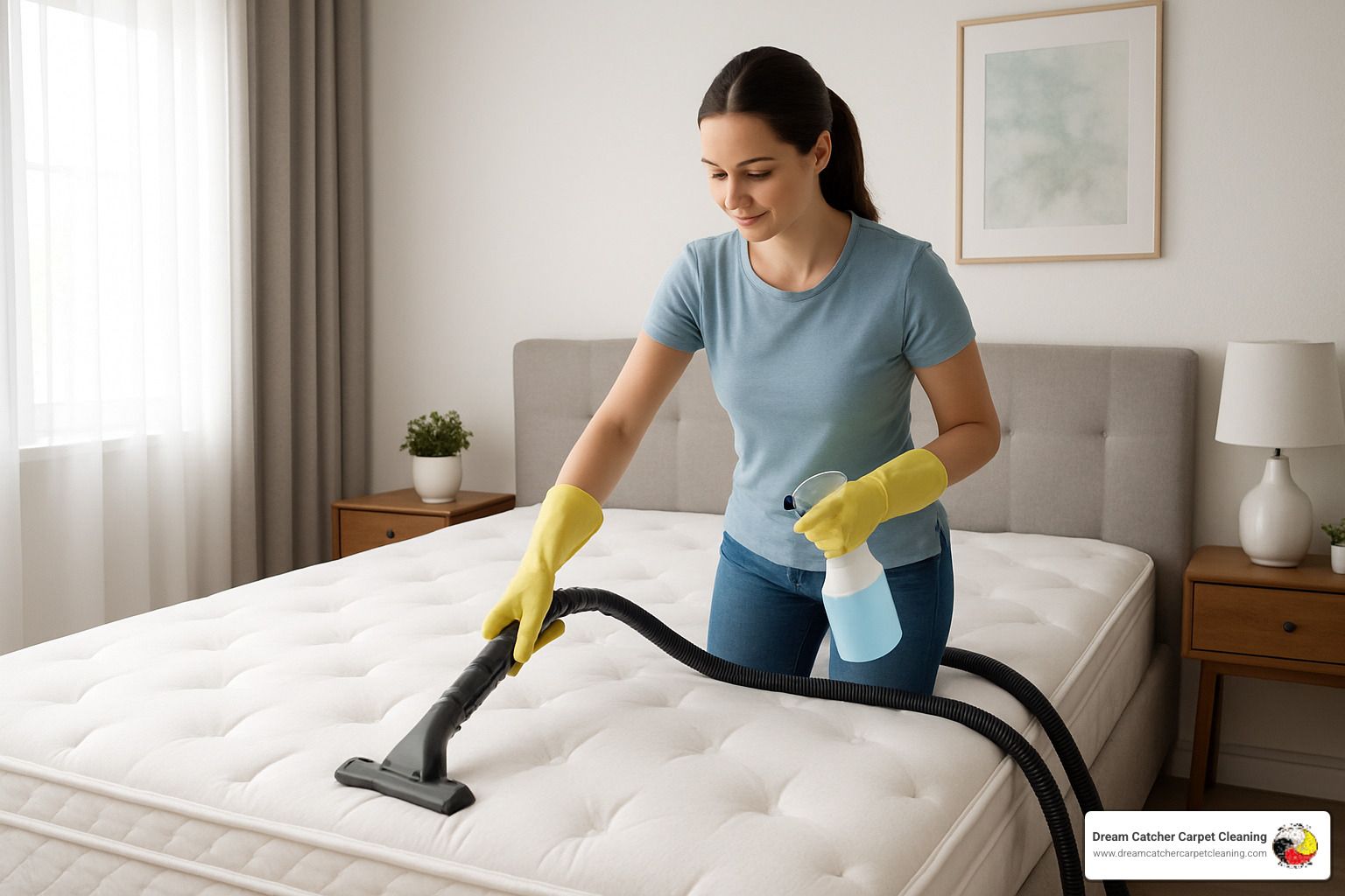 mattress cleaning - deep clean bed mattress