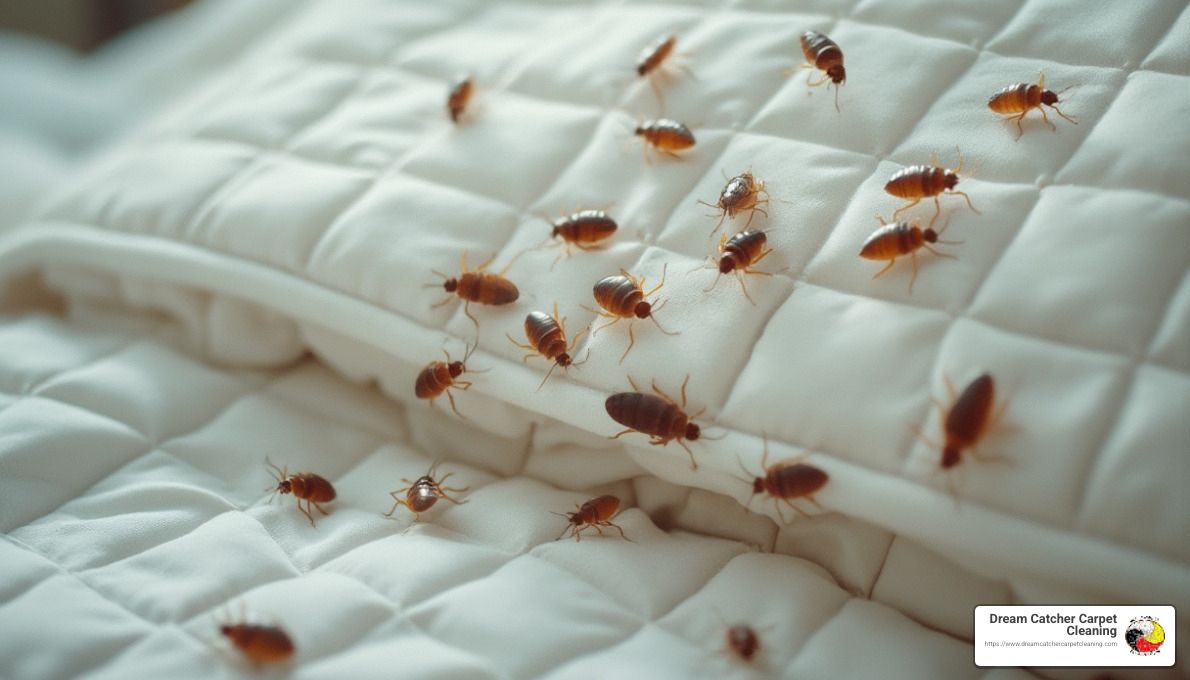 bed bugs on mattress - clean mattress for bed bugs
