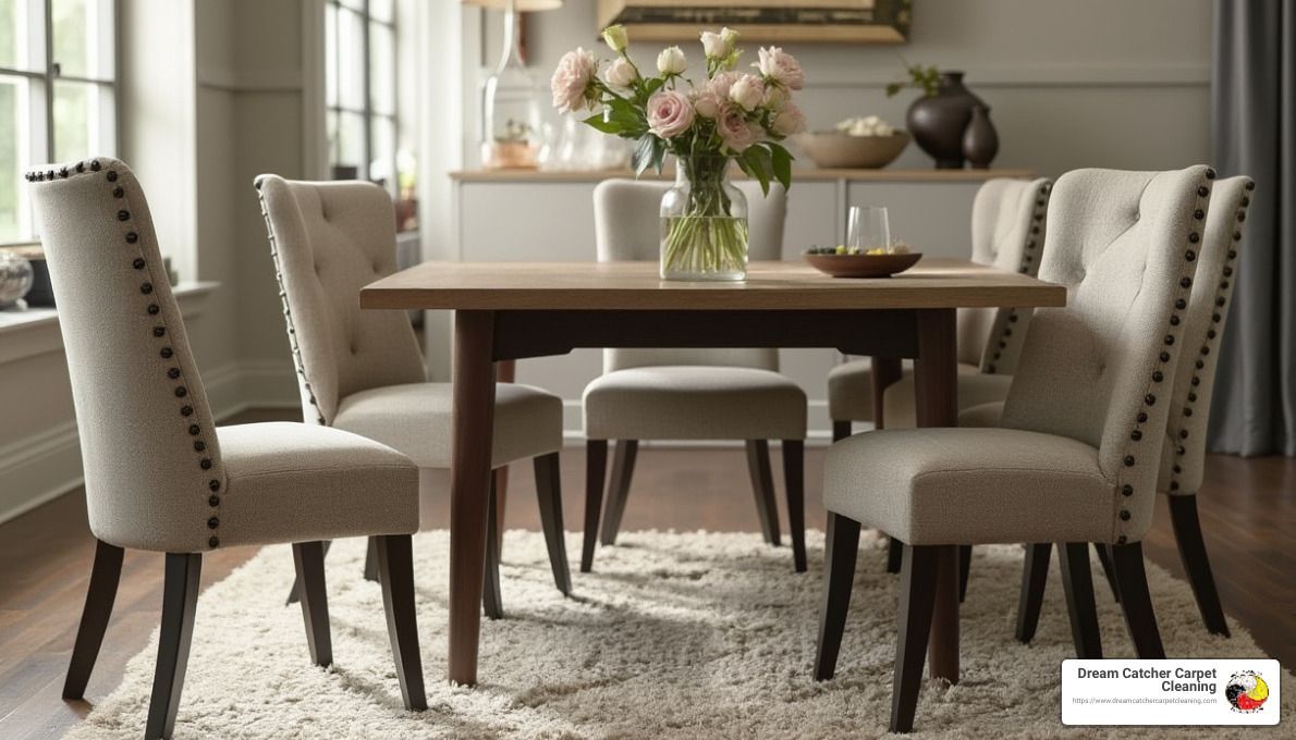 fabric dining chairs - cleaning fabric dining chairs