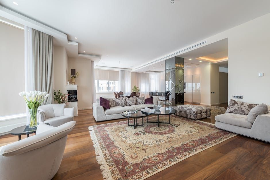 clean carpet living room - deep cleaning carpets