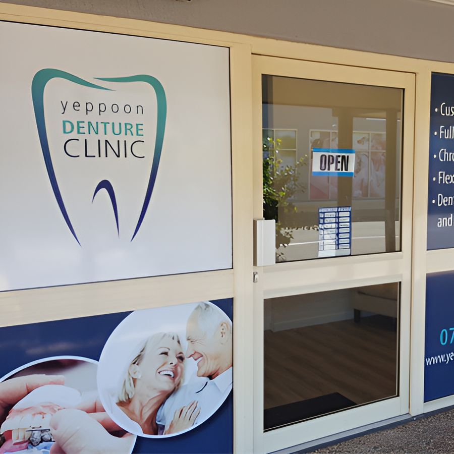 Yeppoon Denture Clinic Has a Sign on the Door That Says Open — Yeppoon Denture Clinic in Taranganba, QLD