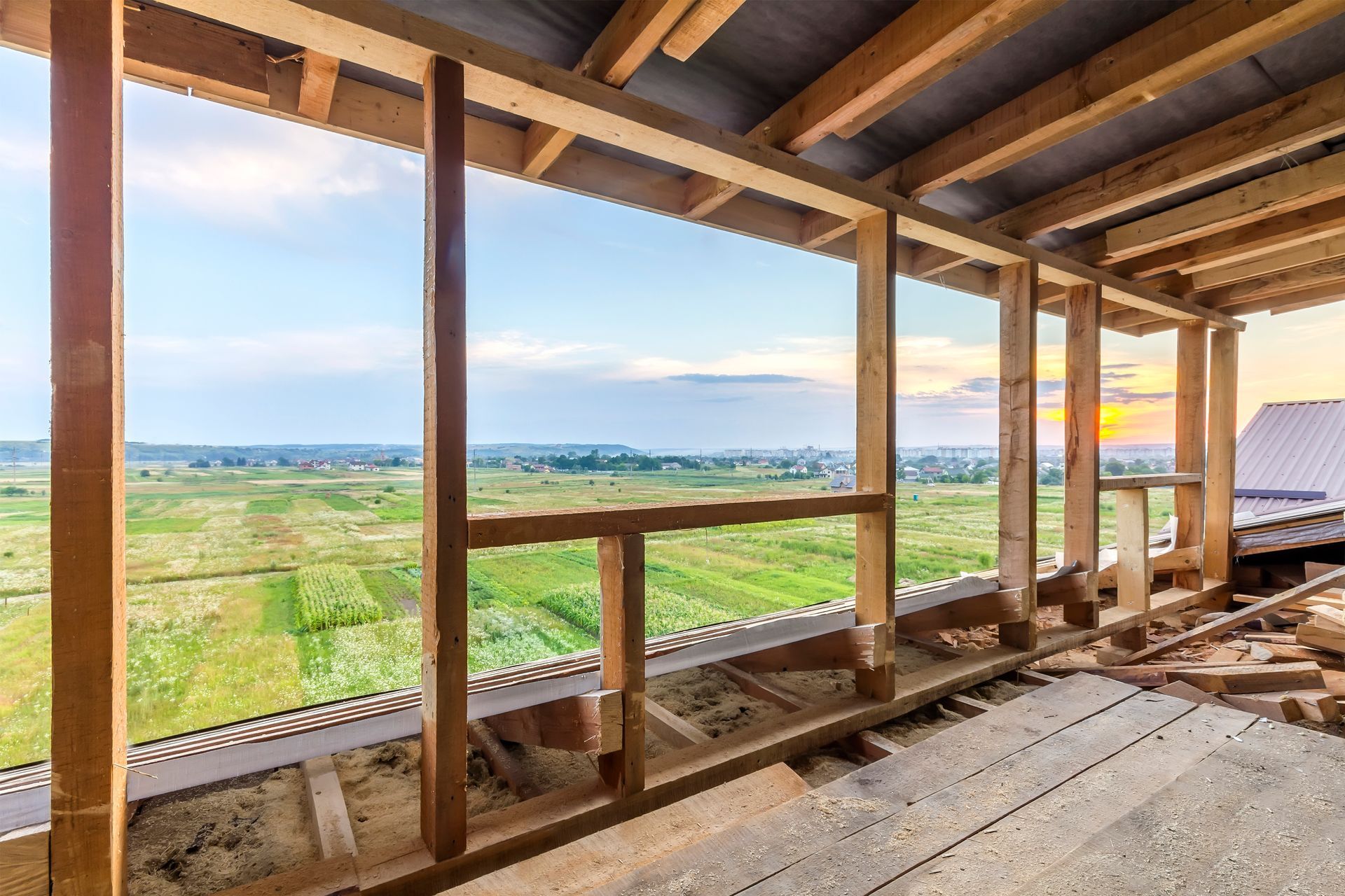framing interior of a house