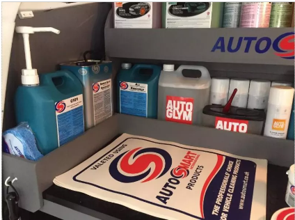 car cleaning supplies