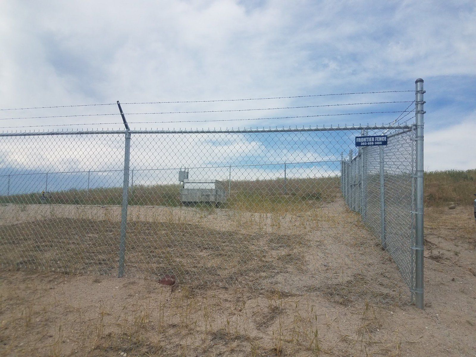 Chain Link Fence in Park — Kiowa, CO — Frontier Fence