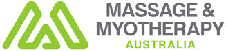 The logo for massage and myotherapy australia