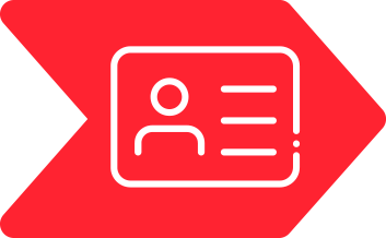 Red notification icon with bell and number 