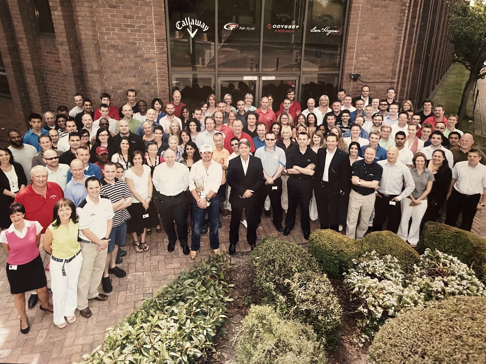 Part of a great team at Callaway HQ in Leatherhead, Surrey