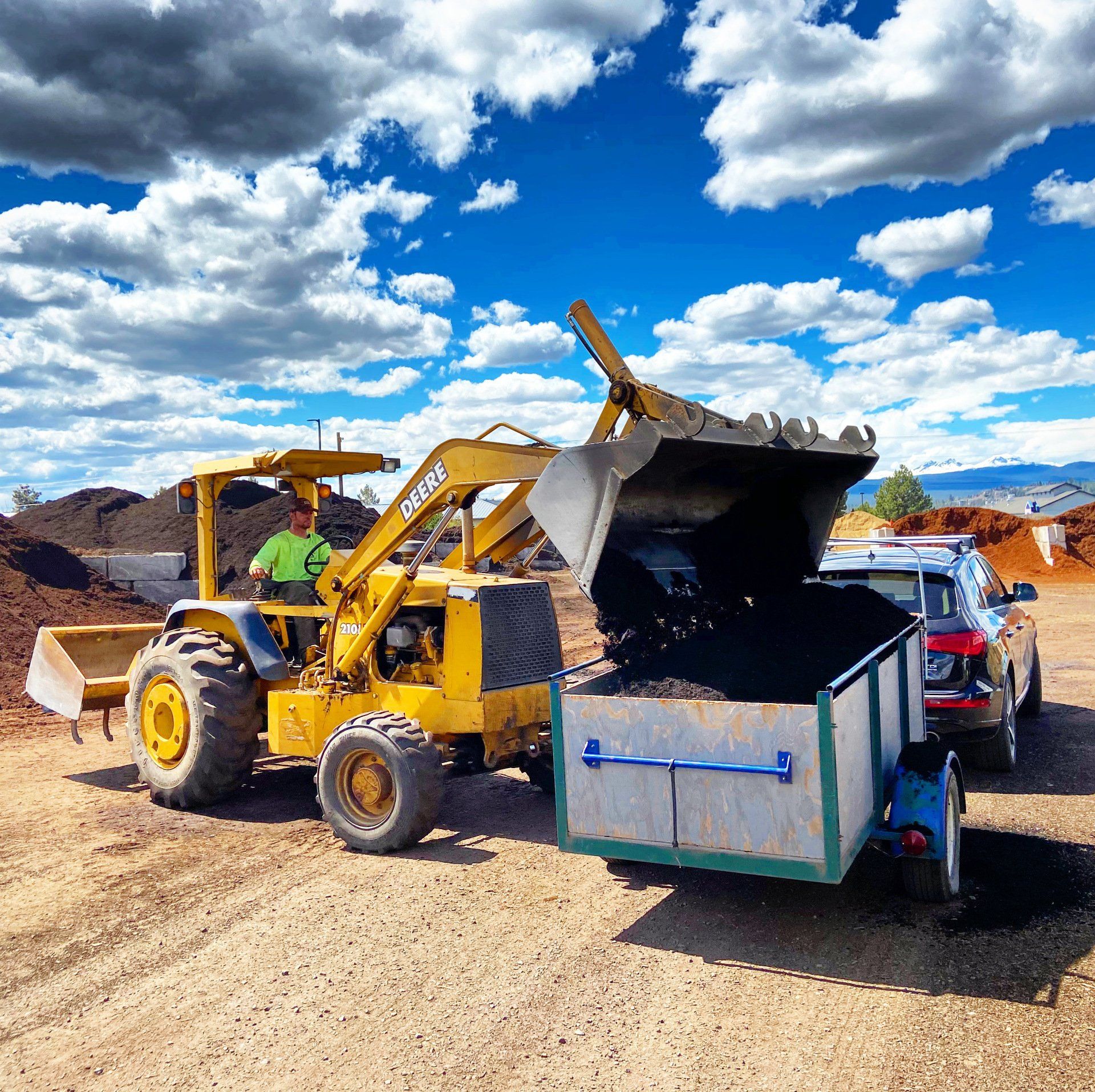 Blower Truck Installation Services — Backhoe in St, Bend, OR
