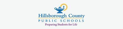 The logo for hillsborough county public schools