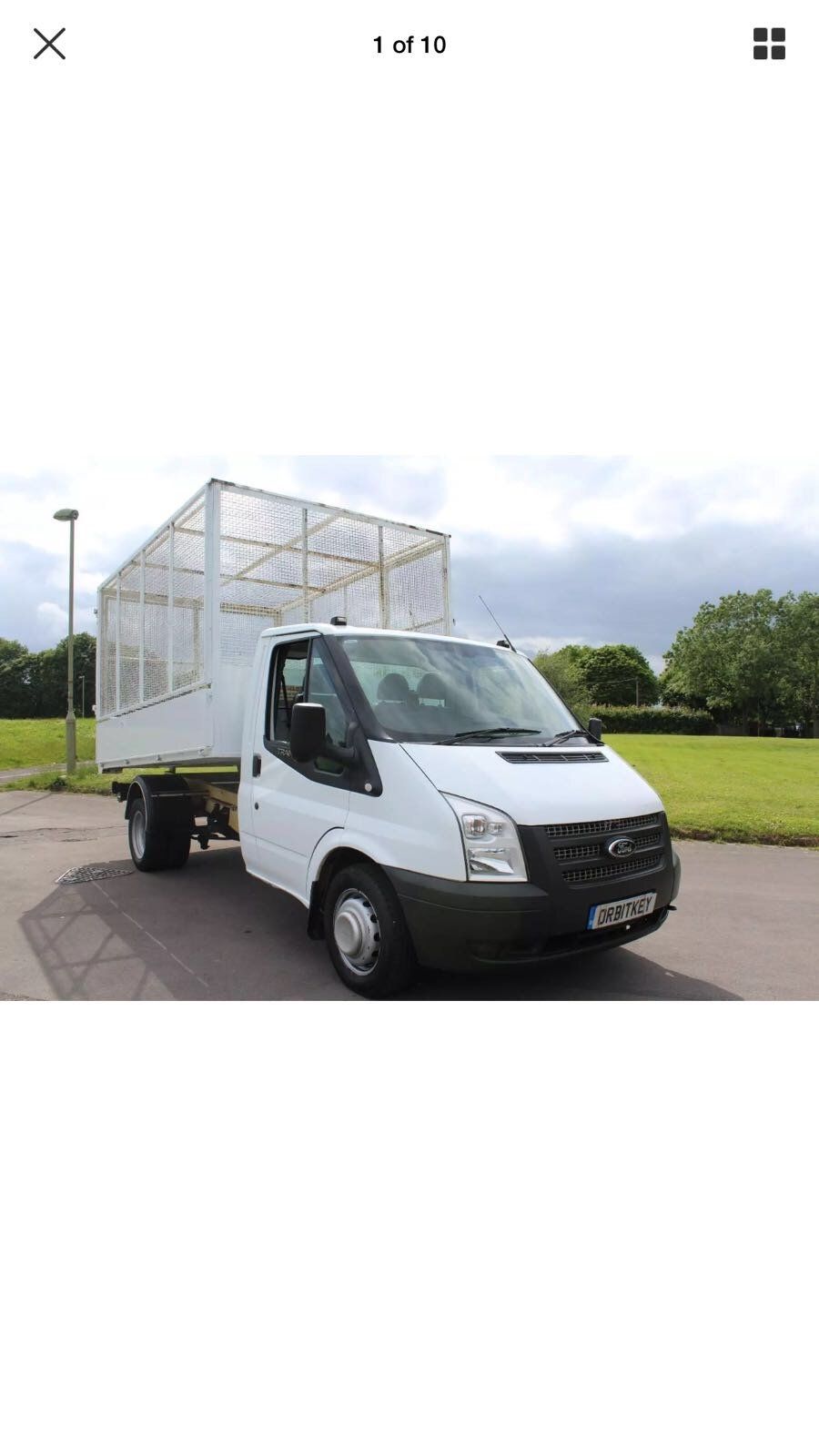FORD TRANSIT 3.5 TONNE COLLECTION VEHICLE BERKSHIRE CLEARANCE SERVICES