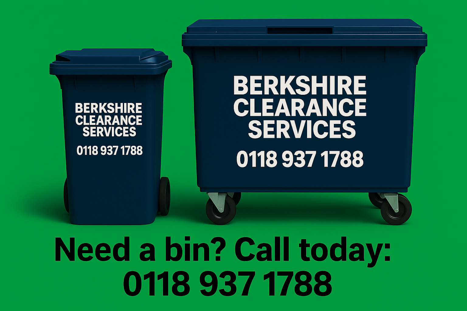 WHEELIE BIN HIRE FOR DOMESTIC AND COMMERCIAL CLIENTS
