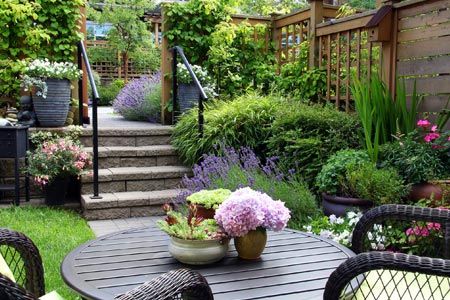 Backyard Landscape — Asheville, NC — Green Outdoors Landscaping & Nursery