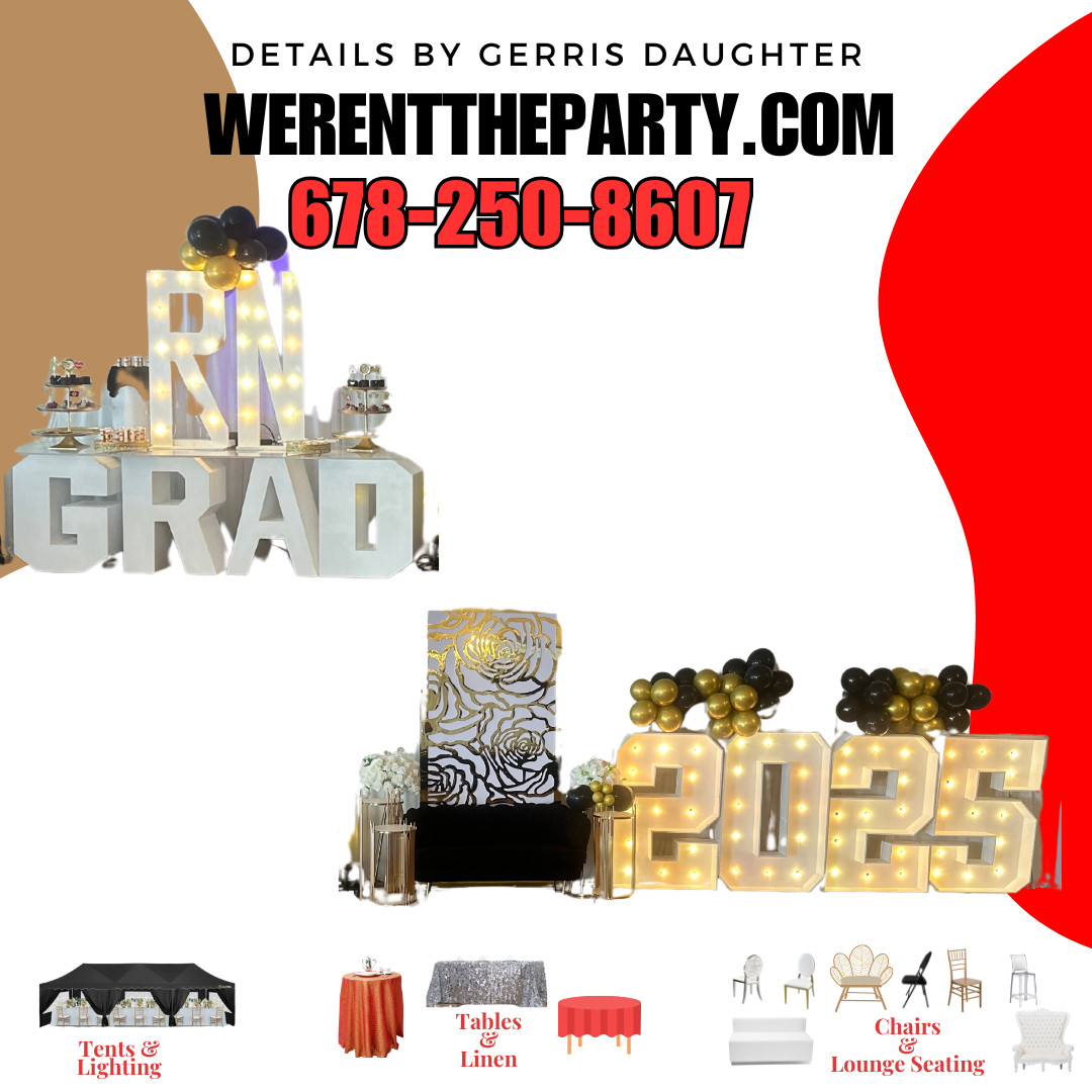 Marquee Numbers & Letters Rentals