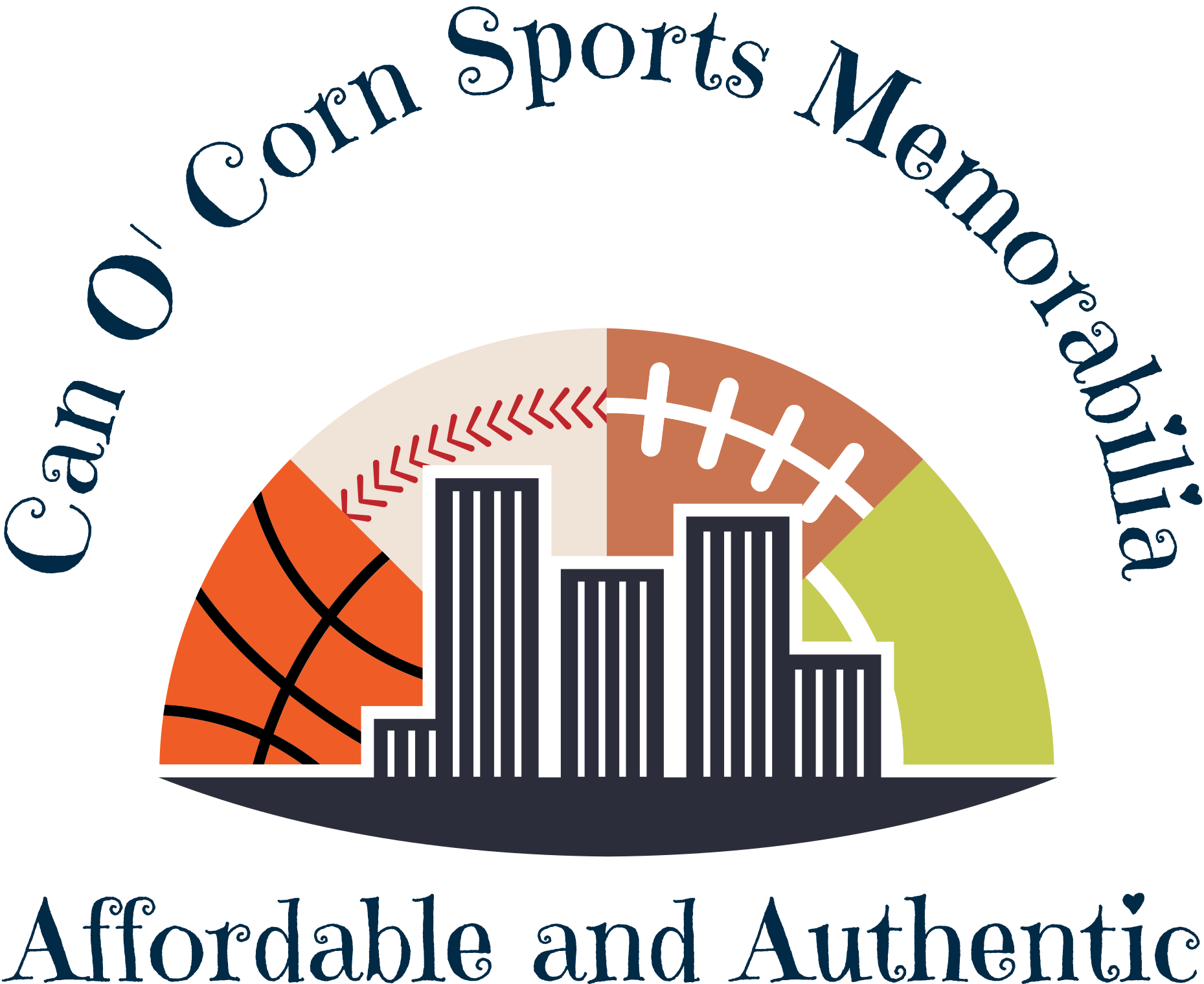 Authentic Autographed Football Memorabilia Can O' Corn Sports