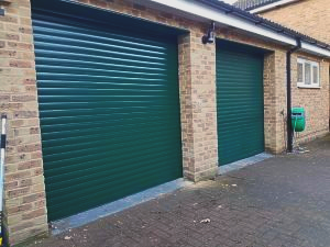 Pair of Deluxe TD77 doors in Green