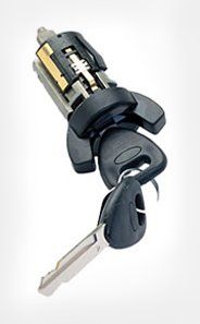 automotive key and lock