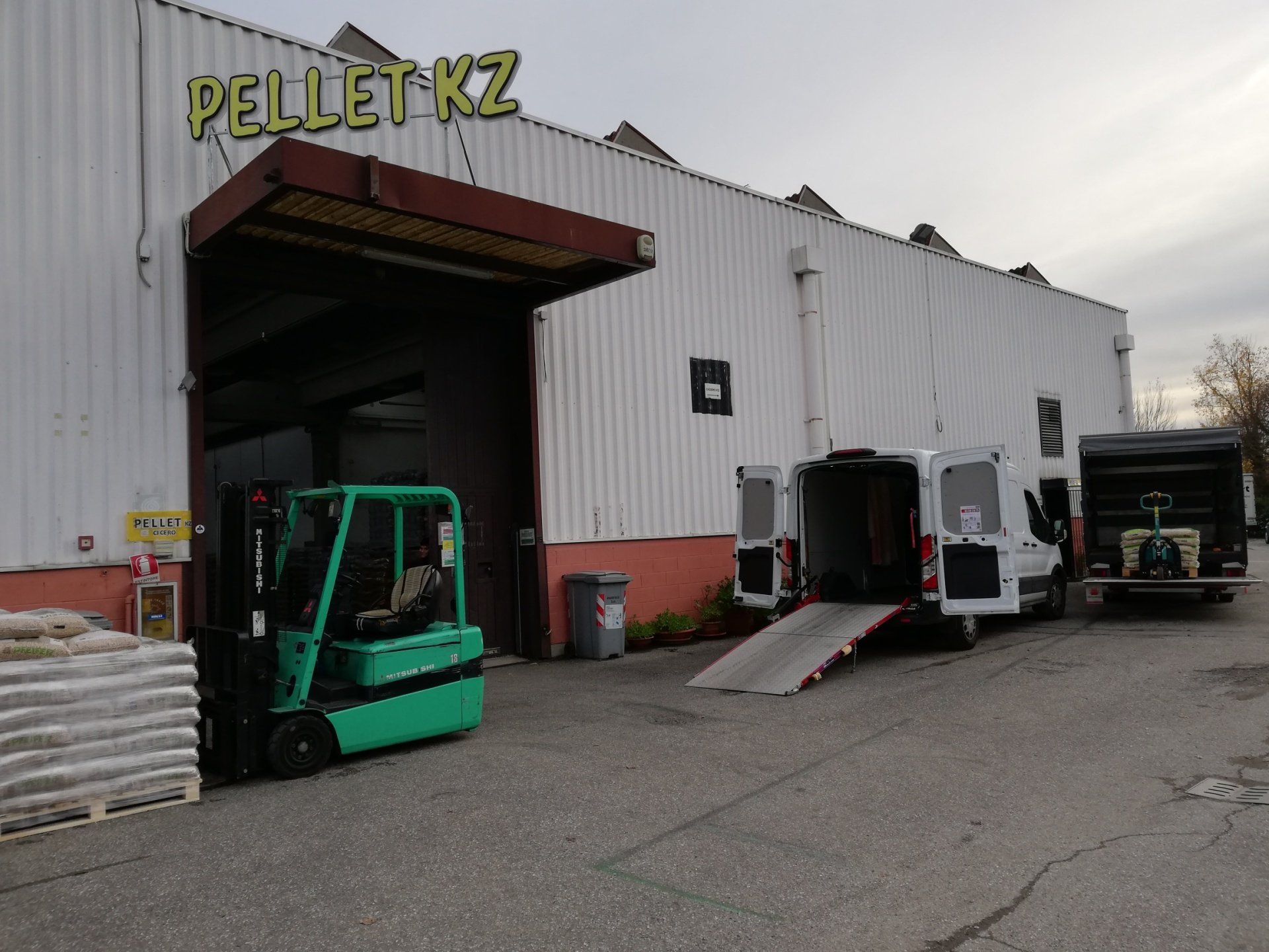 Entrata del nostro magazzino