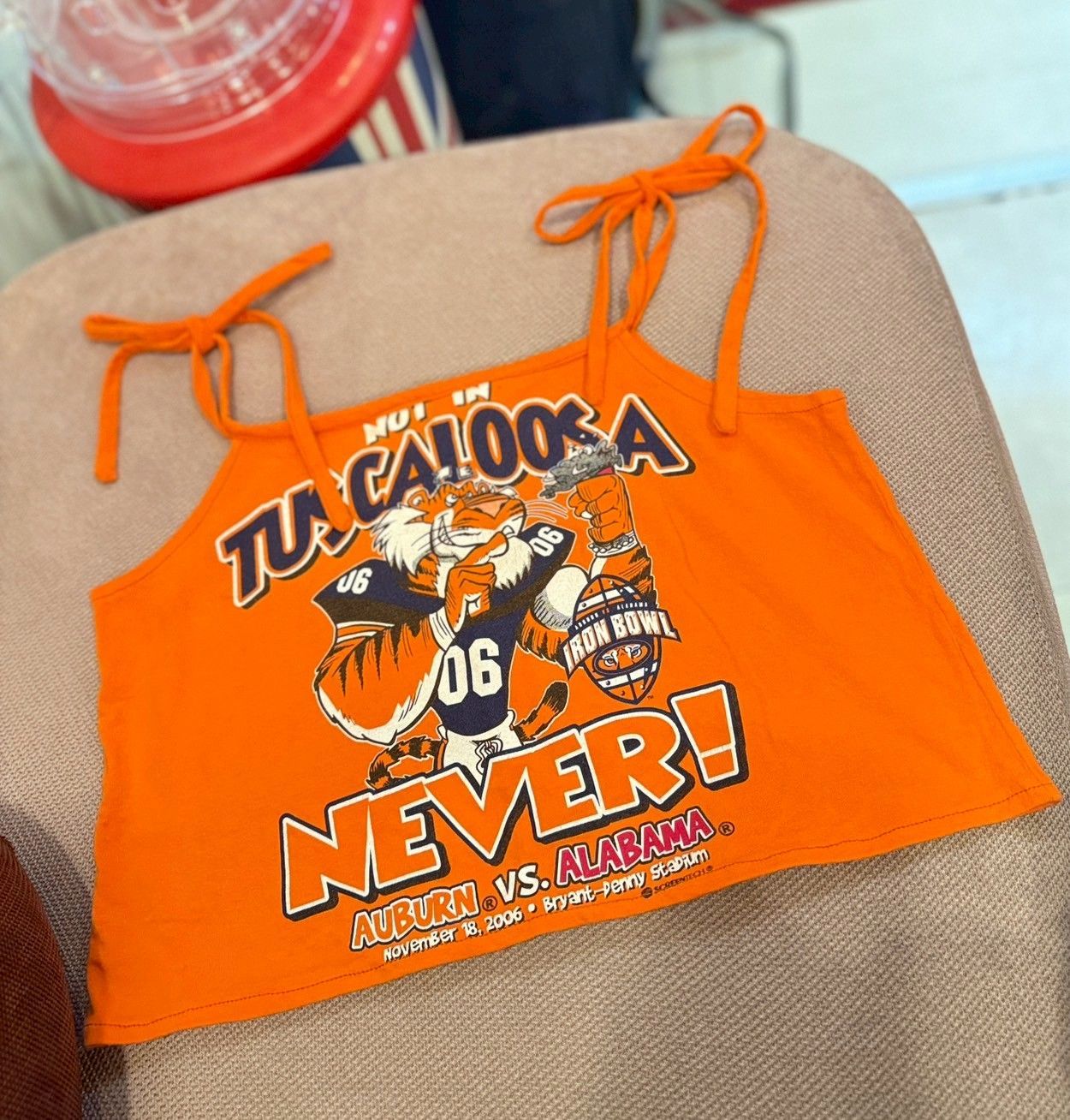 手作綁帶短裙肩帶背心