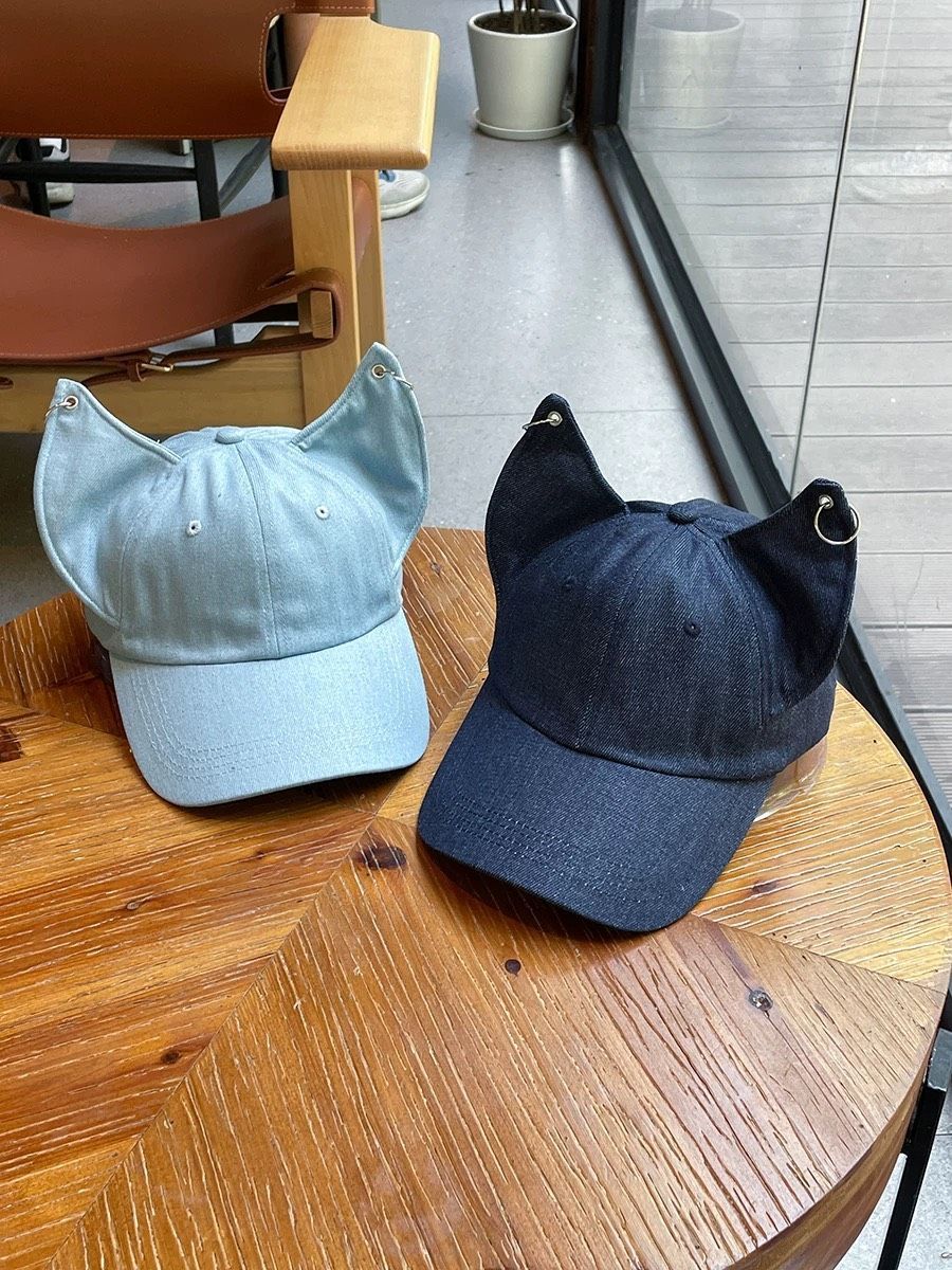 立體貓耳造型帽