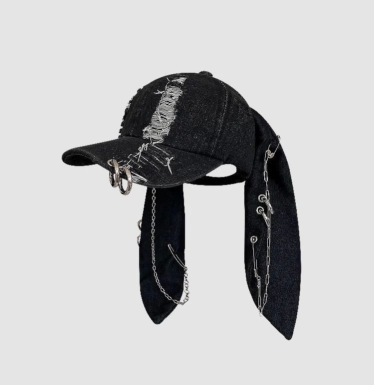 耳朵造型割破牛仔帽