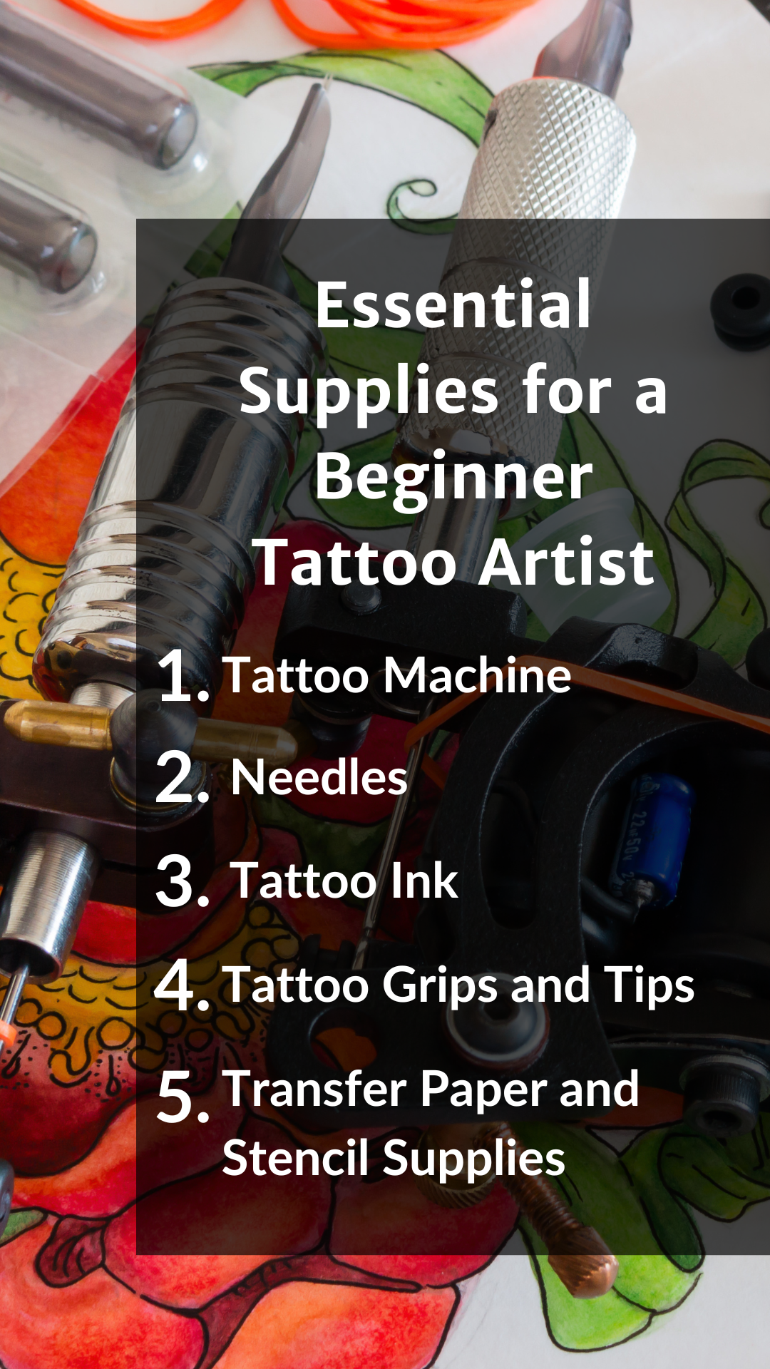 Essential Supplies for a Beginner Tattoo Artist