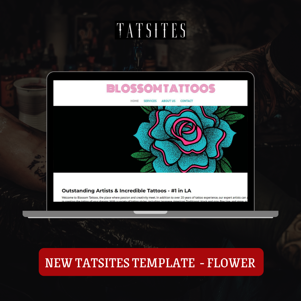 New Tatsites Template - Flower