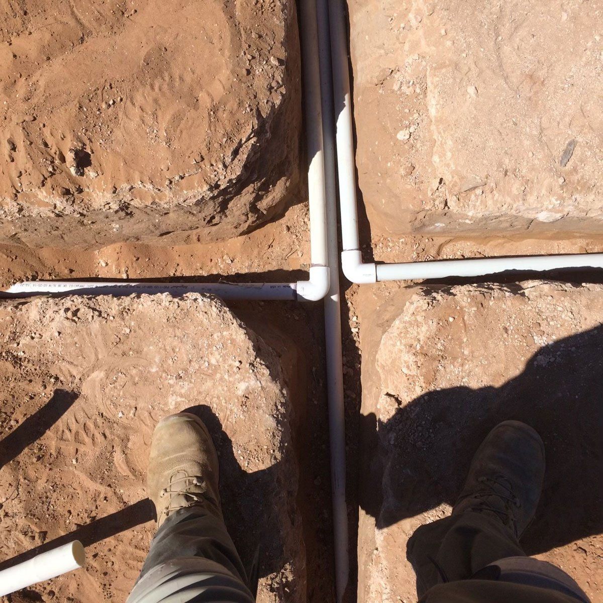 White Pipes — El Paso, TX — Daniel's Tree & Landscaping, Inc.