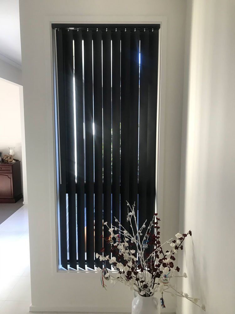 black vertical blinds adelaide south australia