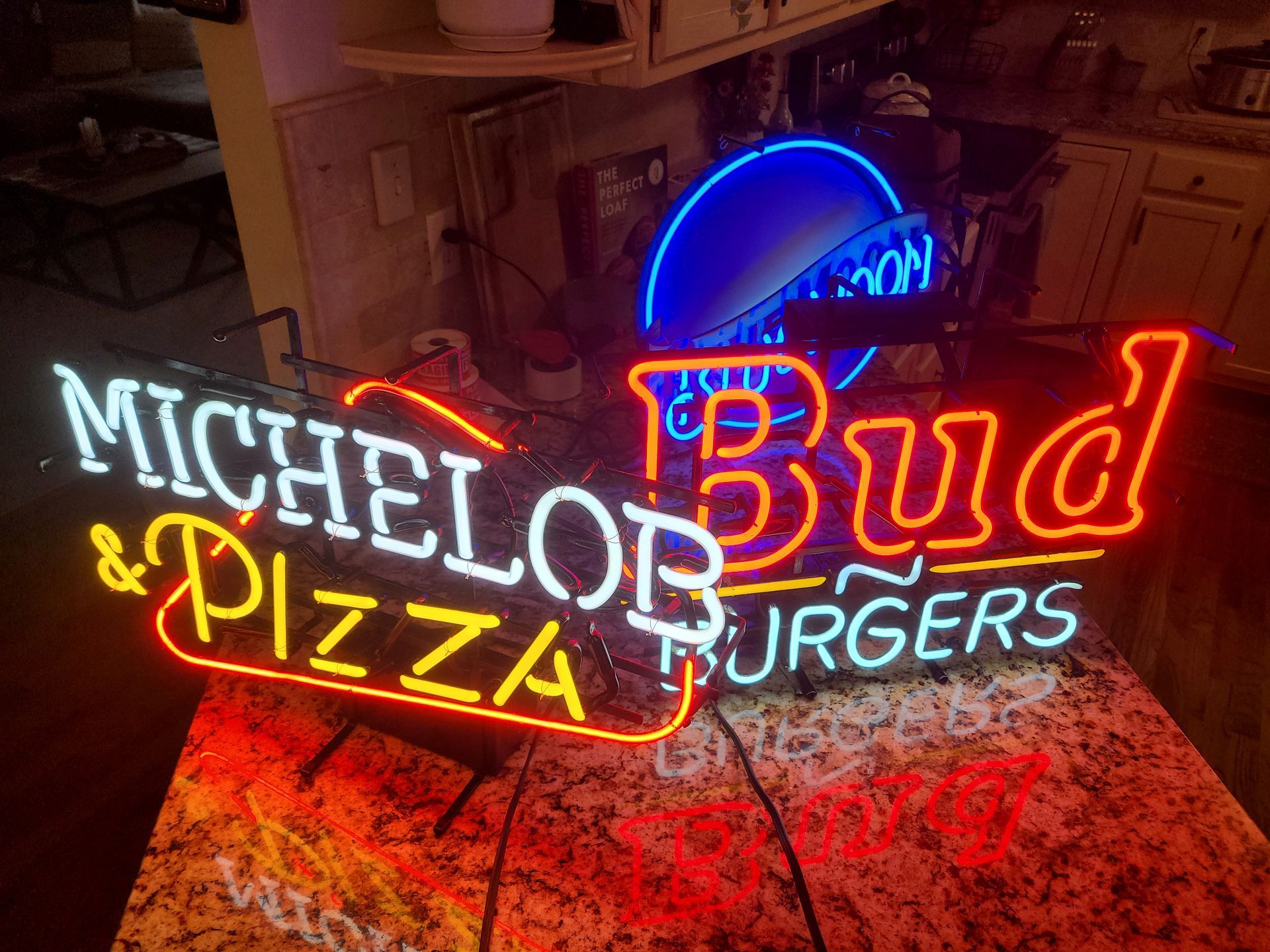 Neon sign: 