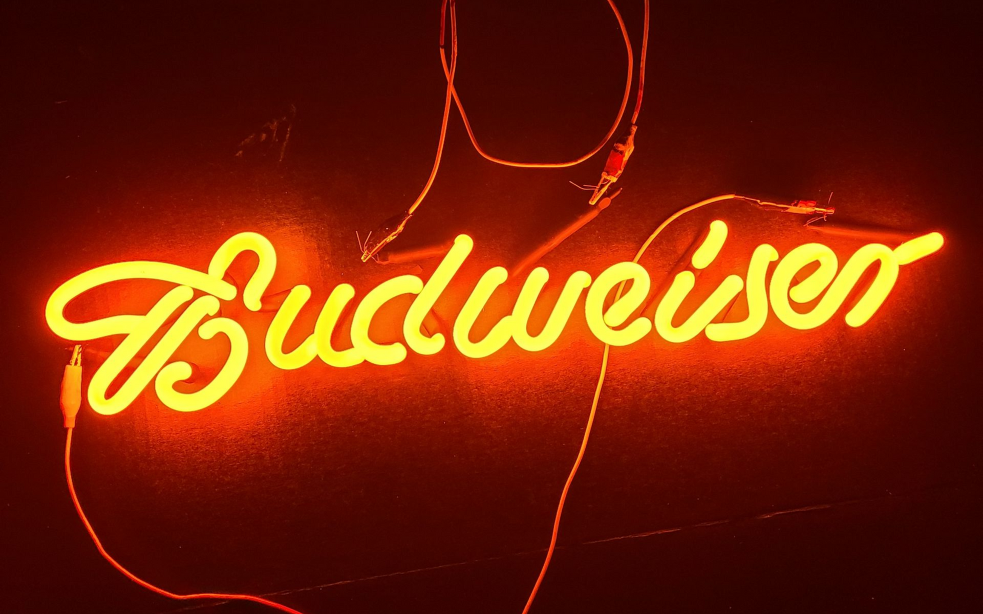 Budweiser orange