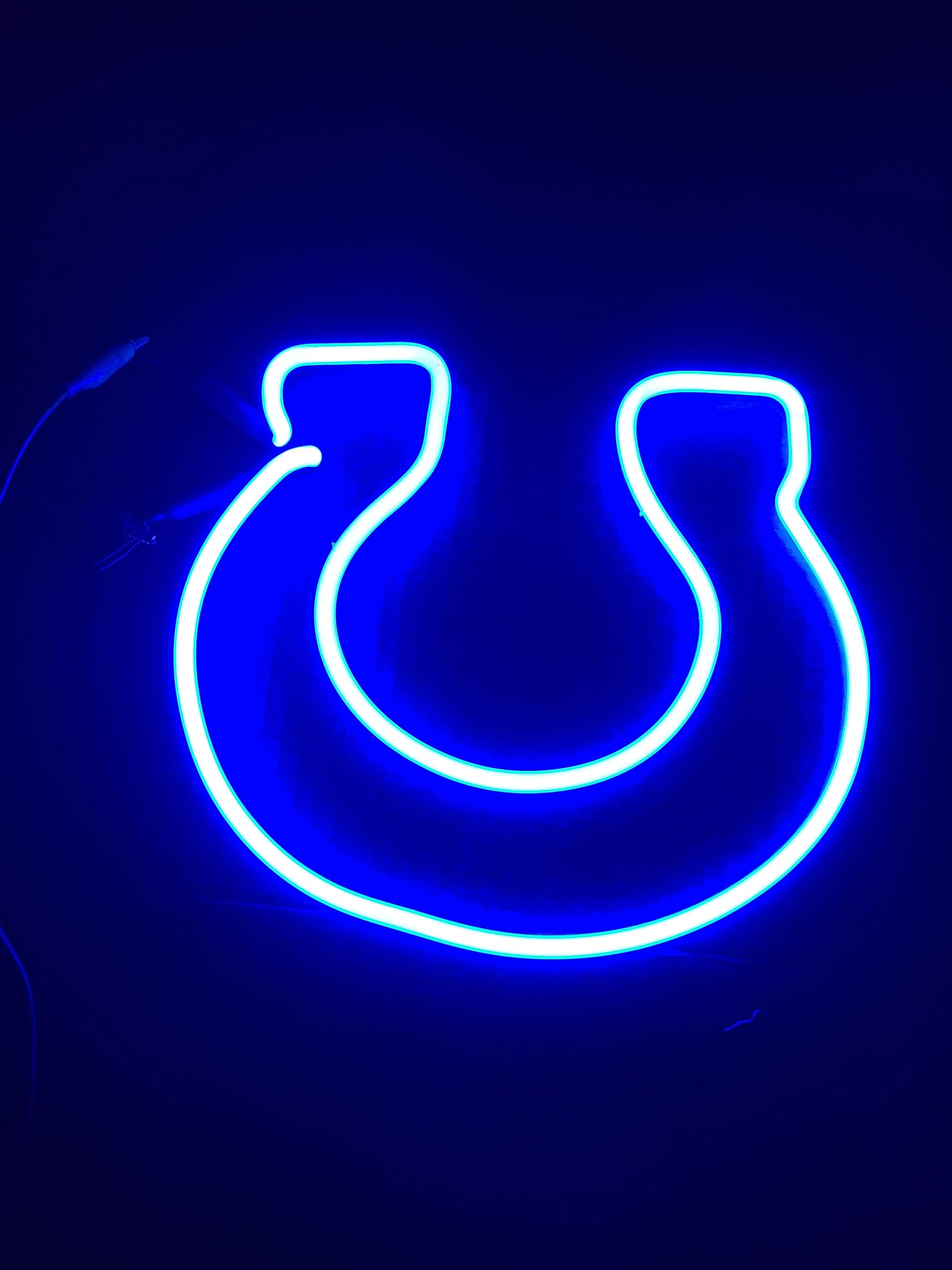 Indianapolis colts horse shoe small