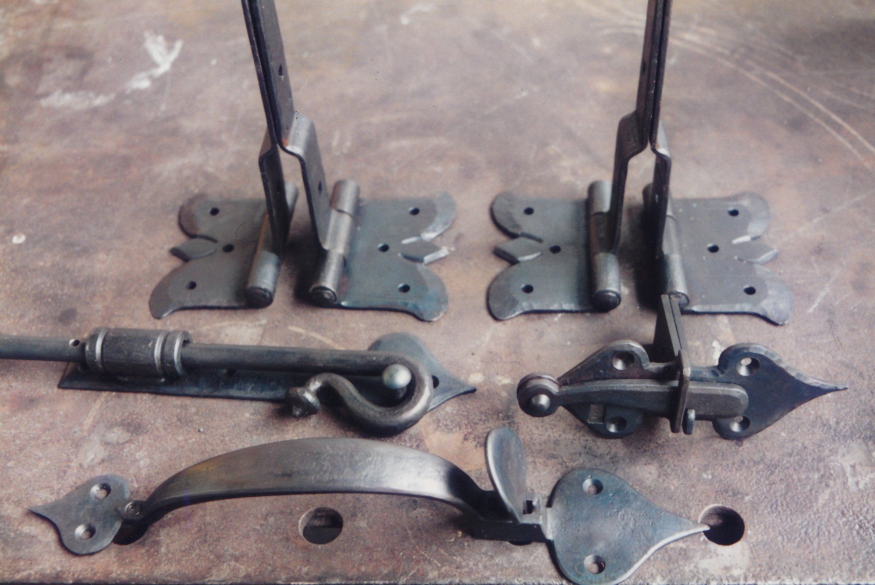 hand forged gate hardware