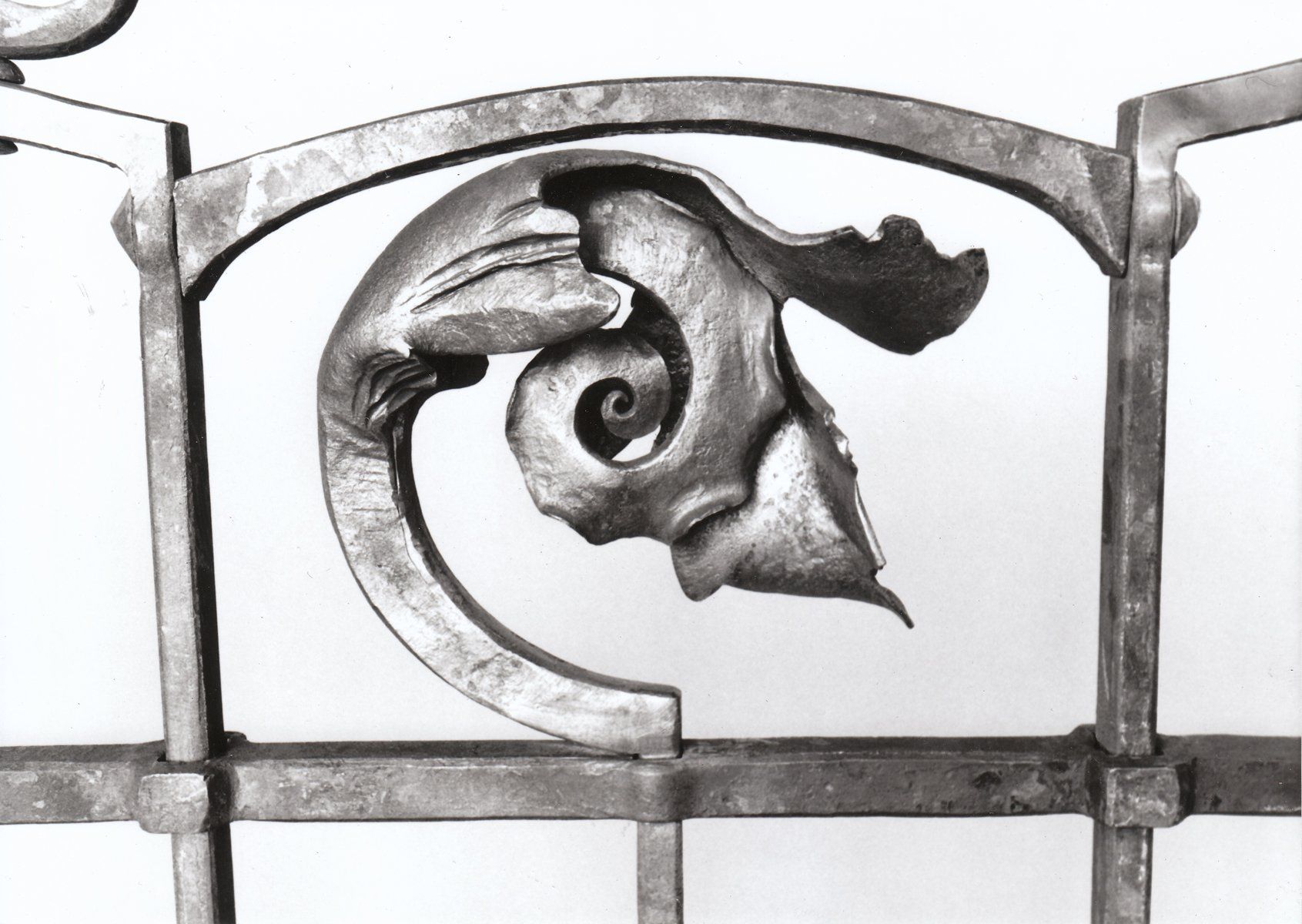 ironwork gate detail