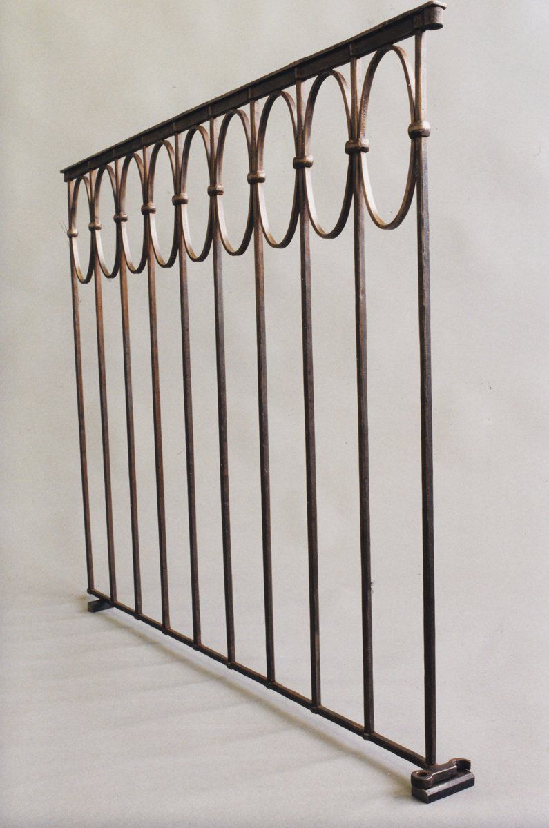forged iron gate