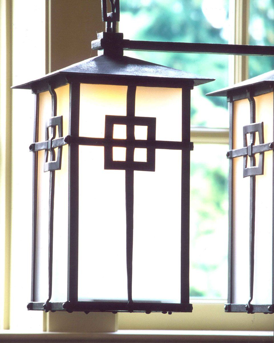 custom forged lighting