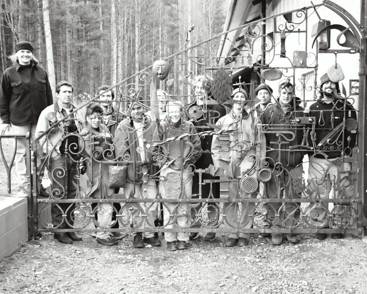 custom replica ironwork gate