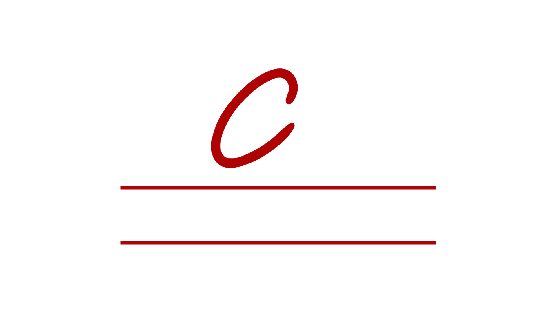 A logo for a construction company with a red and black logo.