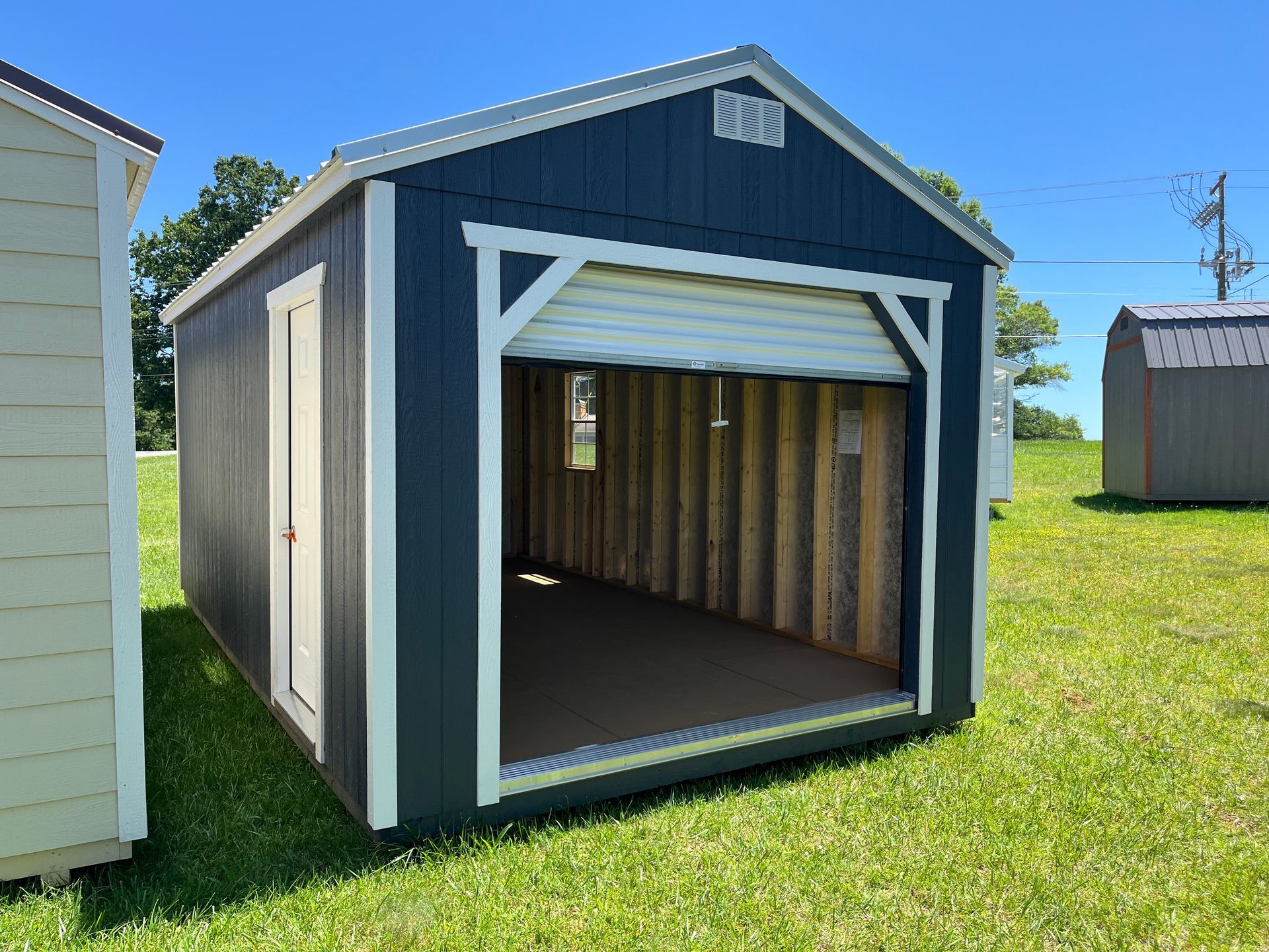 12x20 Roll up Garage Package