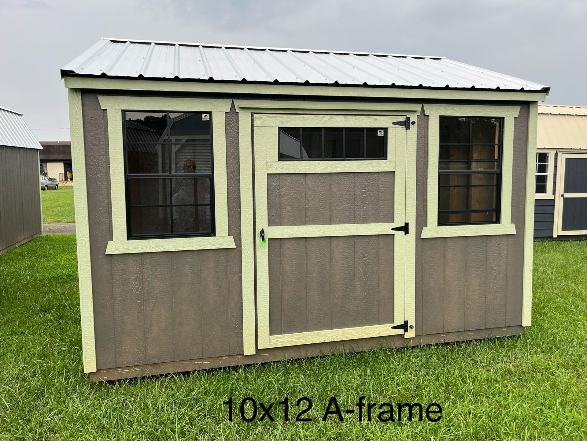 10x12 A Frame Garden storage