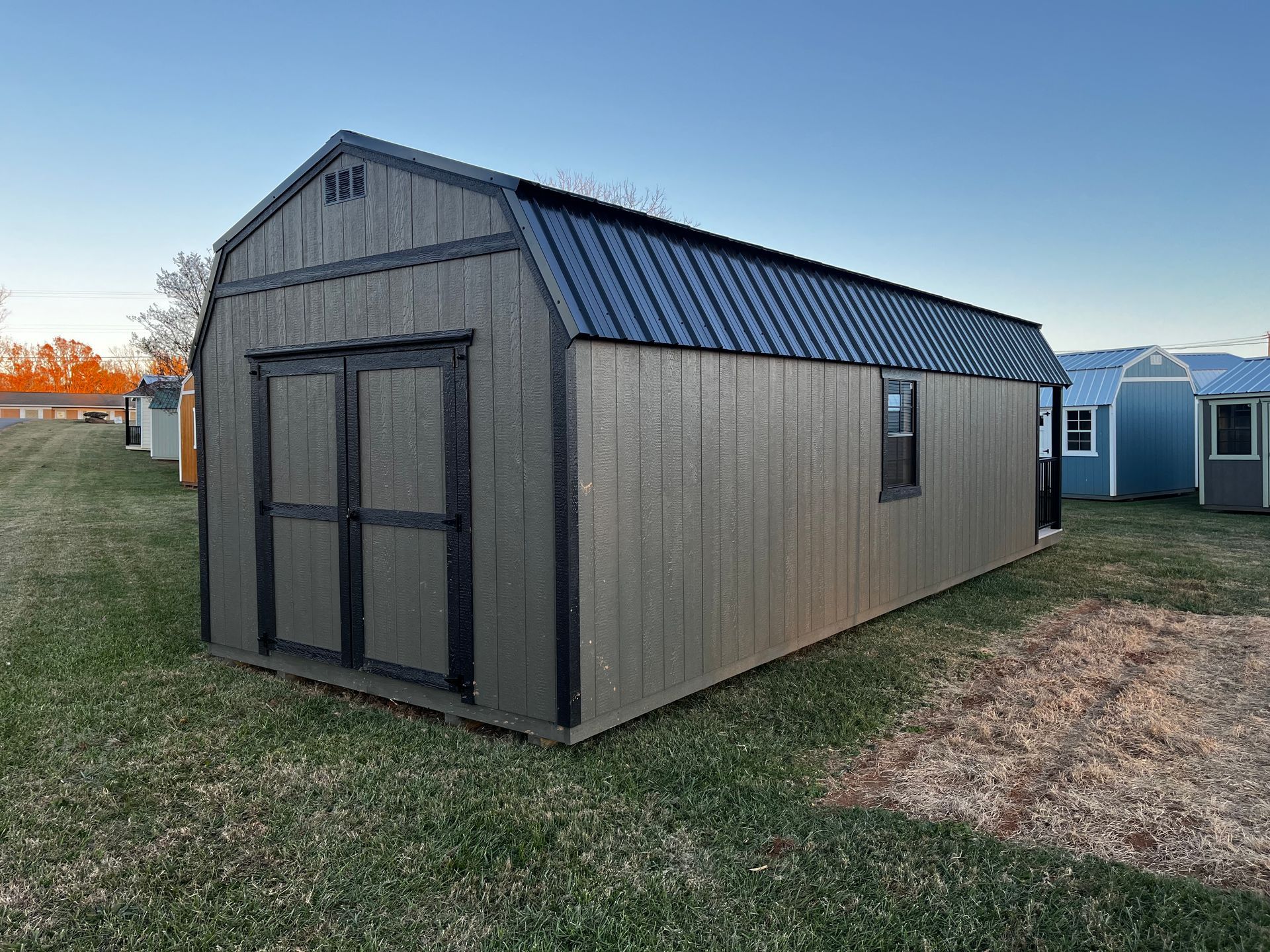 12 x 20 Lofted Barn Low Wall